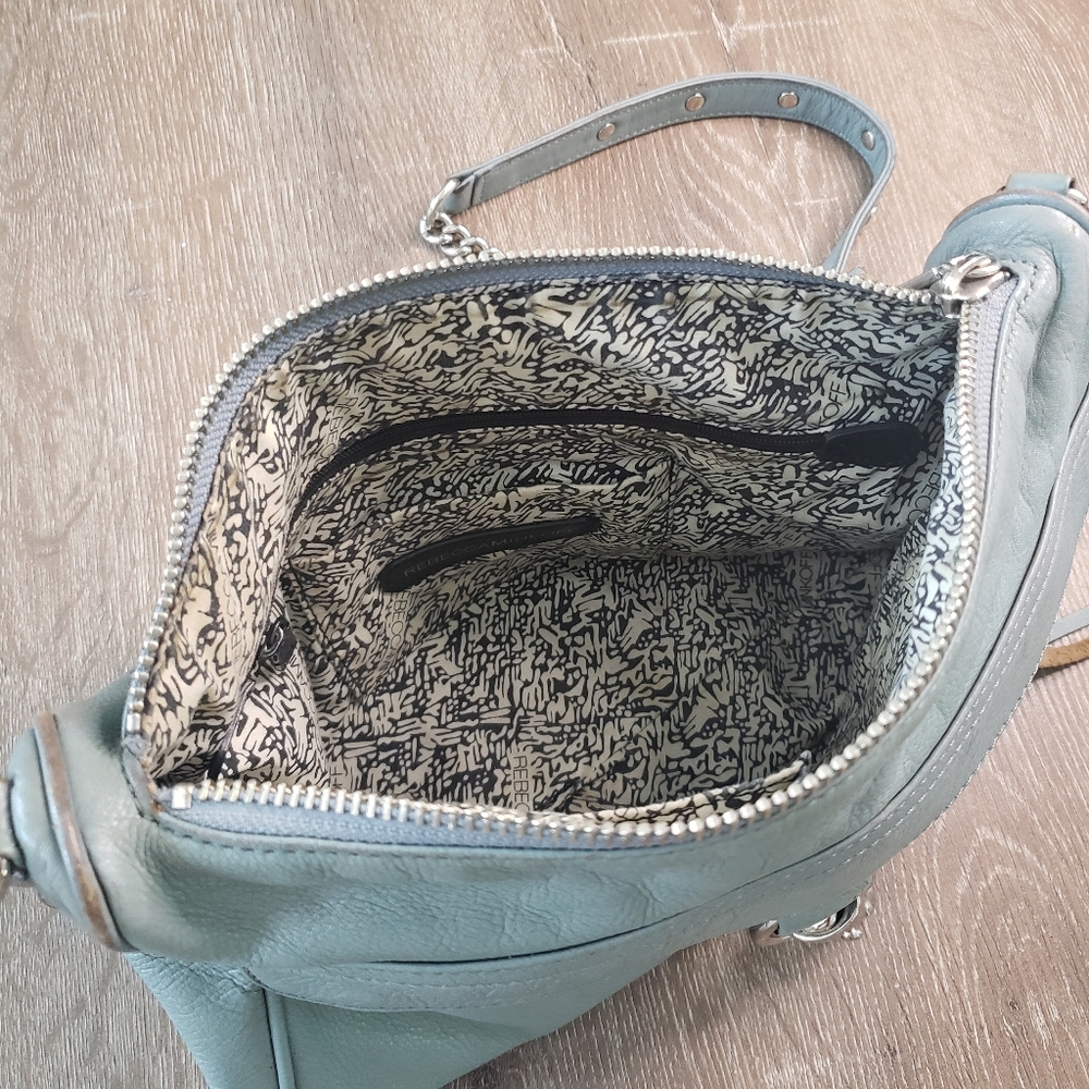 Rebecca Minkoff crossbody bag light blue - Picture 9 of 16